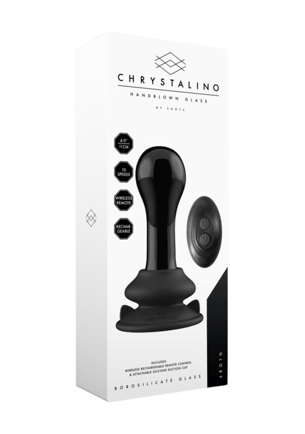Globy   With Suction Cup and Remote   10 Speed   Black - obrazek 9