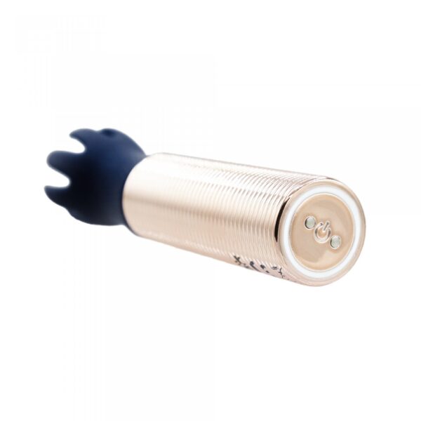 Pillow Talk   Secrets Choices 6 Piece Mini Massager Set Navy Blue/Rose Gold - obrazek 9