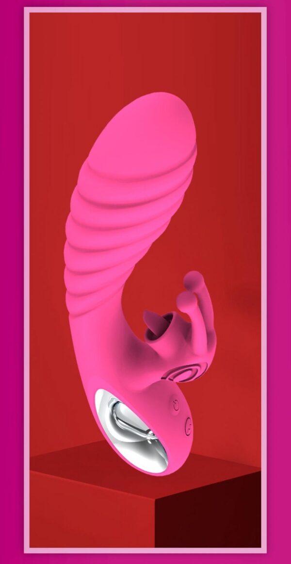 Wibrator Vicky USB  Pink - obrazek 9