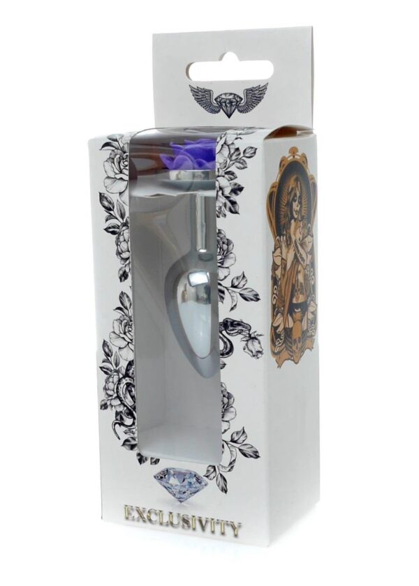 Plug Jewellery Silver PLUG ROSE  Purple - obrazek 9