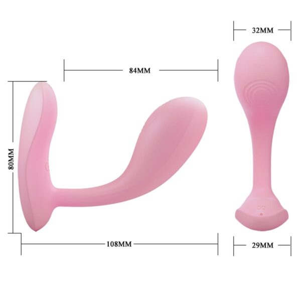PRETTY LOVE   Baird, 12 vibration functions Mobile APP Long distance Control - obrazek 9