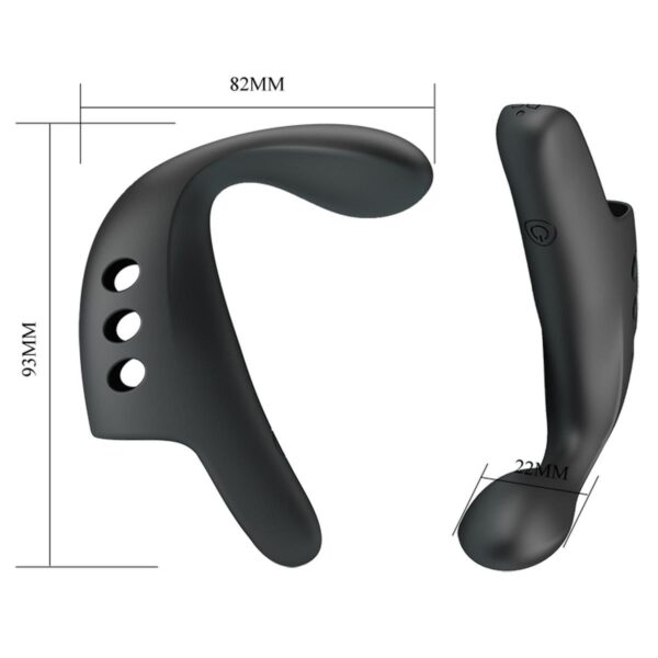 PRETTY LOVE   FINGERING VIBRATOR GORGON, 10 vibration functions - obrazek 9