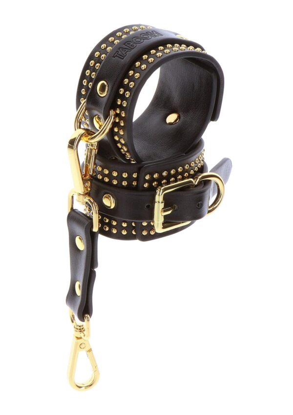 Studded Wrist Cufs Set Black - obrazek 9