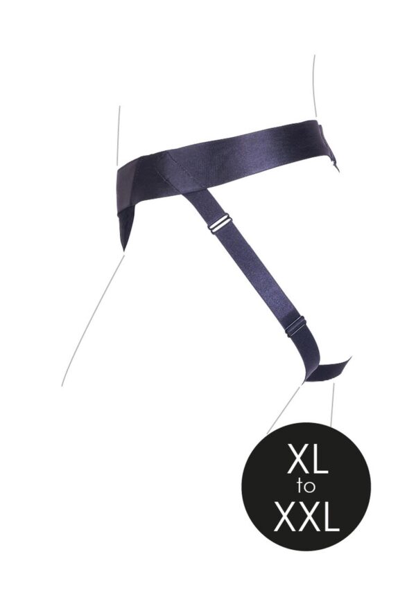 Vibrating Strap on Panty Harness with Open Back   XL/XXL - obrazek 9