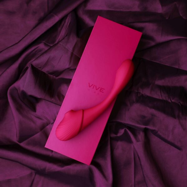 Mirai   Double Ended Pulse Wave & Air Wave Bendable Vibrator - obrazek 9