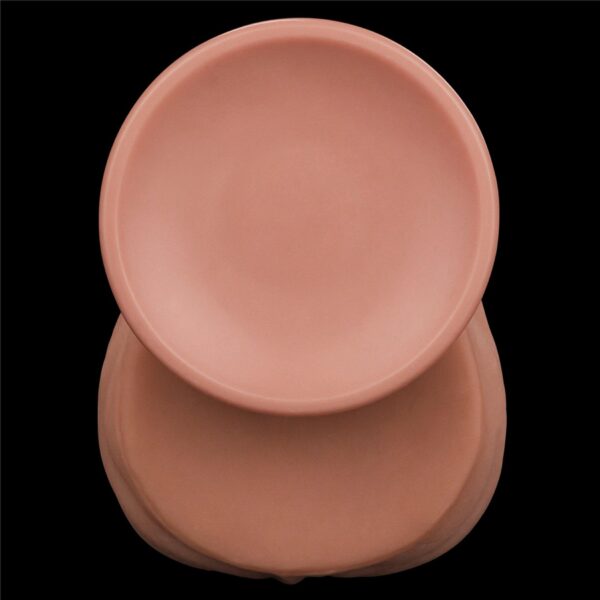 14 King Sized Sliding Skin Dual Layer Dong - obrazek 9
