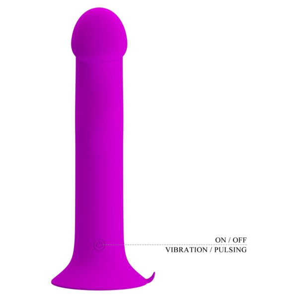 PRETTY LOVE   Murray PURPLE, 12 vibration functions 12 pulse wave settings Suction base - obrazek 9