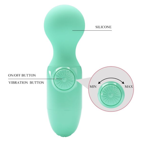PRETTY LOVE   Mini stick Light Green, Little Cute Vibration - obrazek 9