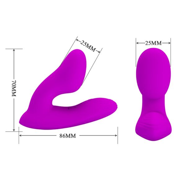 PRETTY LOVE   Melvin, 12 vibration functions Memory function Wireless remote control - obrazek 9