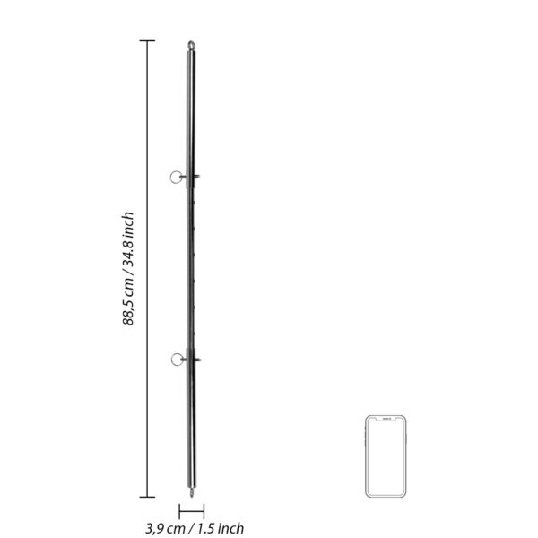 Adjustable Spreader Bar   Silver - obrazek 9