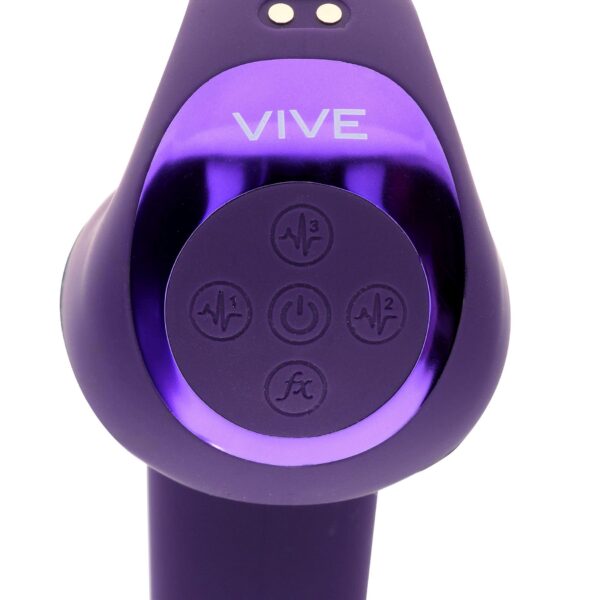 Riko   Rechargeable Triple Action Vibrator with Advanced Finger Motion & Pulse Wave Stimulator – Purple - obrazek 9