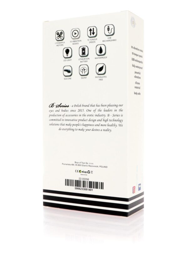 Wibrator   Rechargeable Licking Vibrator USB 10 Functions - obrazek 9