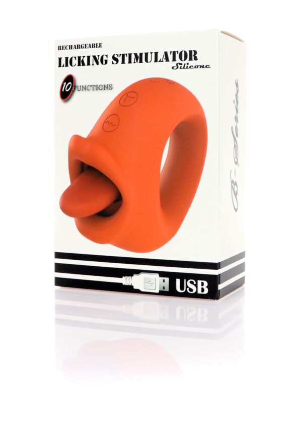 Stymulator   Rechargeable Licking Stimulator USB 10 Functions - obrazek 9