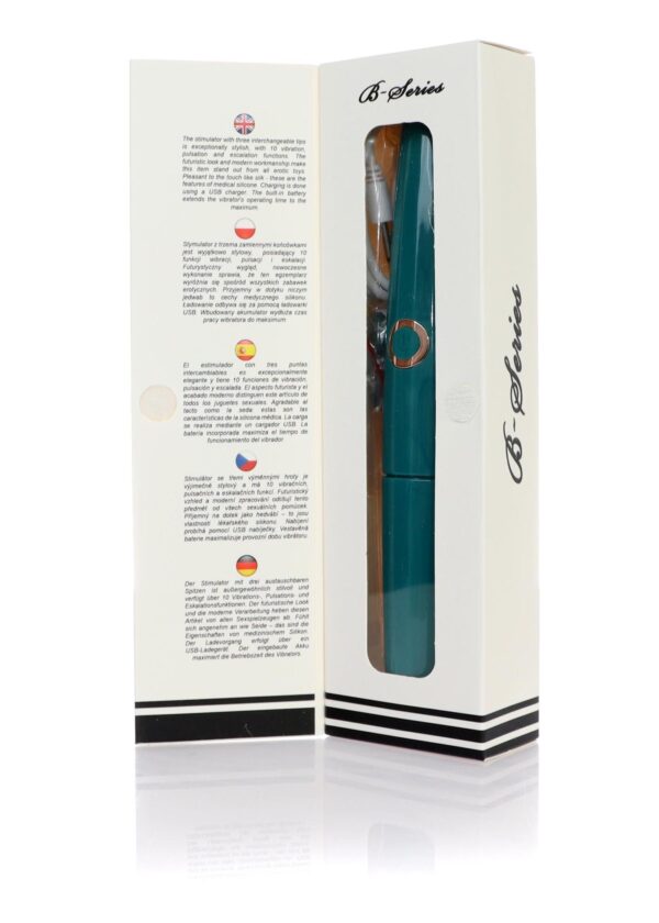 Stymulator   Massager with 3 heads USB 10 Functions - obrazek 9