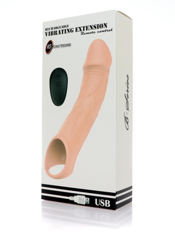 Stymulator   Vibrating Extension   USB 10 Functions / Remote Control - obrazek 9