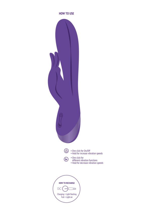 Xocoon Unlimited Love G Spot Rabbit Vibrator - obrazek 9