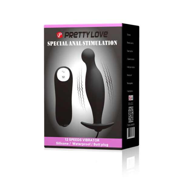 PRETTY LOVE   VIBR. SPECIAL ANAL STIMULATION 12 function - obrazek 8