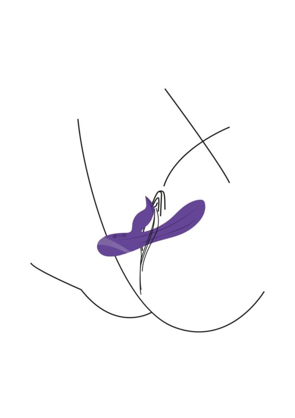 Xocoon Unchained Love Clitoris & G Spot Vibrator - obrazek 9
