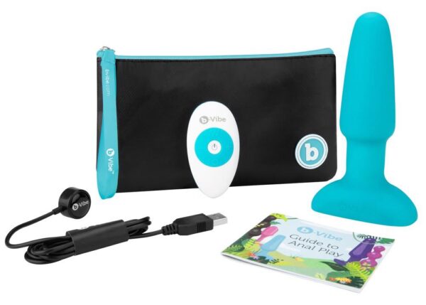 b Vibe rimming Plug Blue - obrazek 9