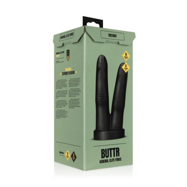 BUTTR   Victory Double Finger Butt Plug - obrazek 9
