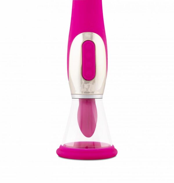 Pleasure Pump With G Spot Vibrator   Pink - obrazek 9