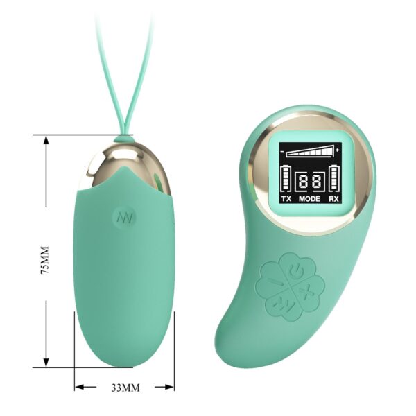 PRETTY LOVE   Mina 10 vibration functions 9 speed levels Wireless remote control - obrazek 9
