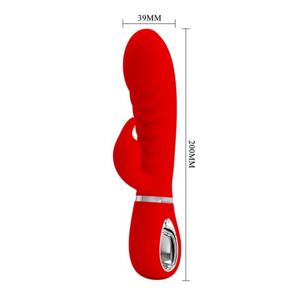 PRETTY LOVE   PRESCOTT Red 7 function vibrations - obrazek 9