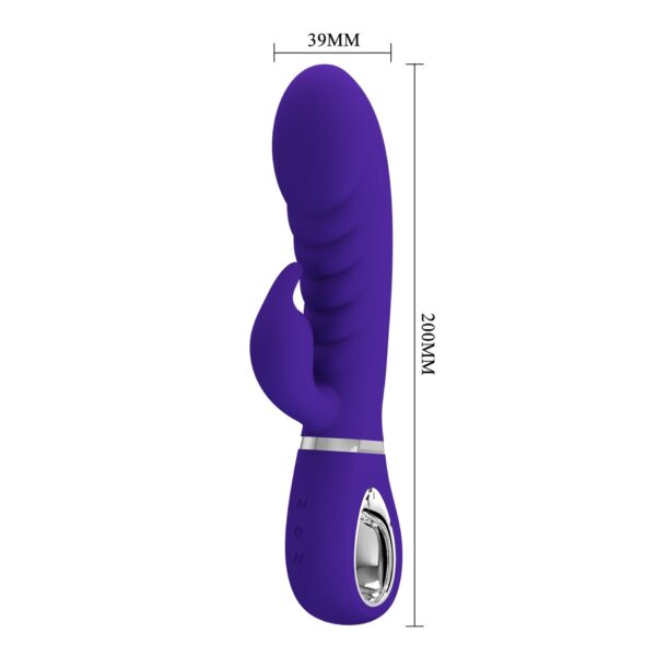 PRETTY LOVE   PRESCOTT Purple 7 function vibrations - obrazek 9