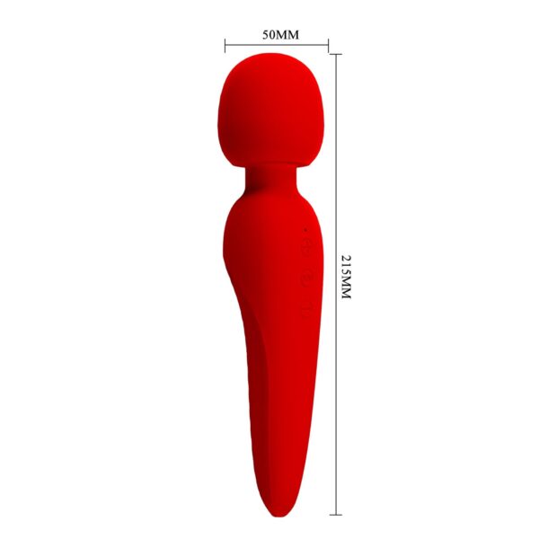 PRETTY LOVE   Meredith Red, 5 levels of speed control Memory function 7 vibration functions - obrazek 9
