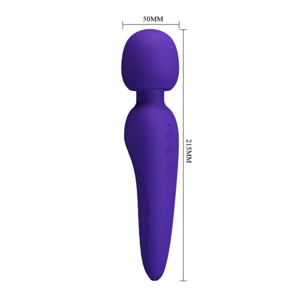 PRETTY LOVE   Meredith Dark Purple, 5 levels of speed control Memory function 7 vibration functions - obrazek 9