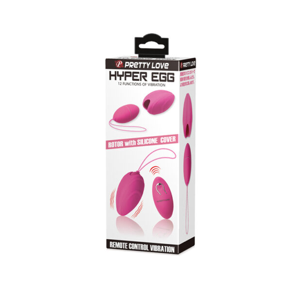 PRETTY LOVE   HYPER EGG 12 function vibrations - obrazek 9