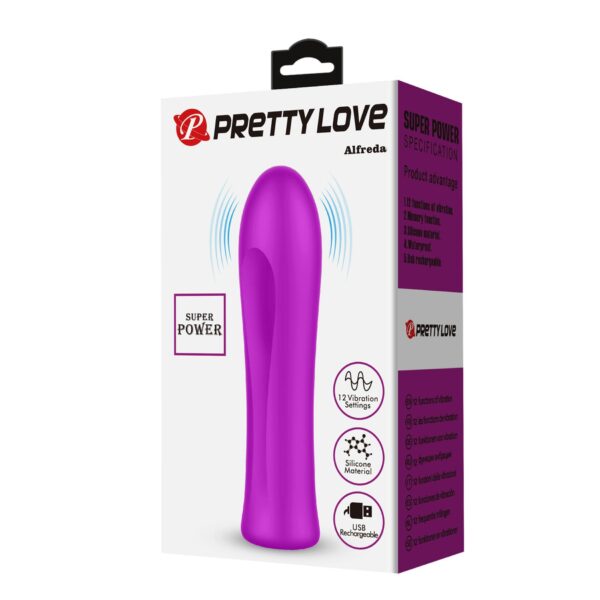 PRETTY LOVE   Alfreda Purple, Memory function 12 vibration functions - obrazek 9