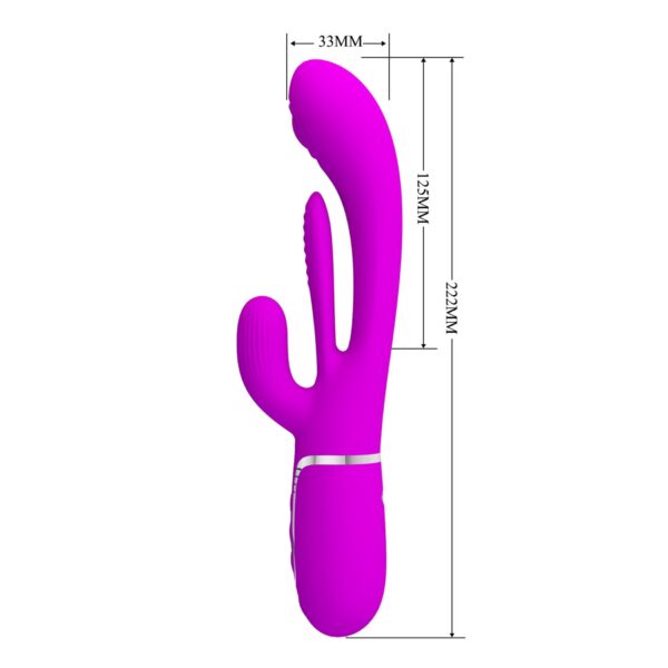 PRETTY LOVE   Shonia Purple, Twinkled Tenderness, 7 thumping functions 7 vibration functions - obrazek 8