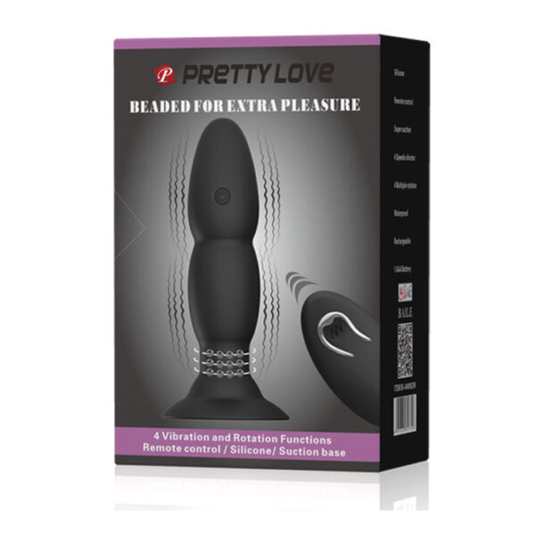 PRETTY LOVE   Beaded for Extra Pleasure 4 Vibrations & Rotations - obrazek 9