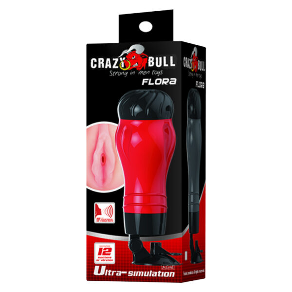 CRAZY BULL   FLORA Vagina 12 Function / Voice - obrazek 9