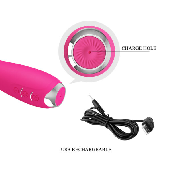 PRETTY LOVE   Hector, 7 vibration functions 5 electric shock functions - obrazek 8