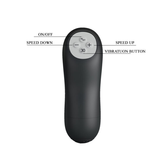 PRETTY LOVE    INDULGENCE PLUS, 30 functions black - obrazek 8