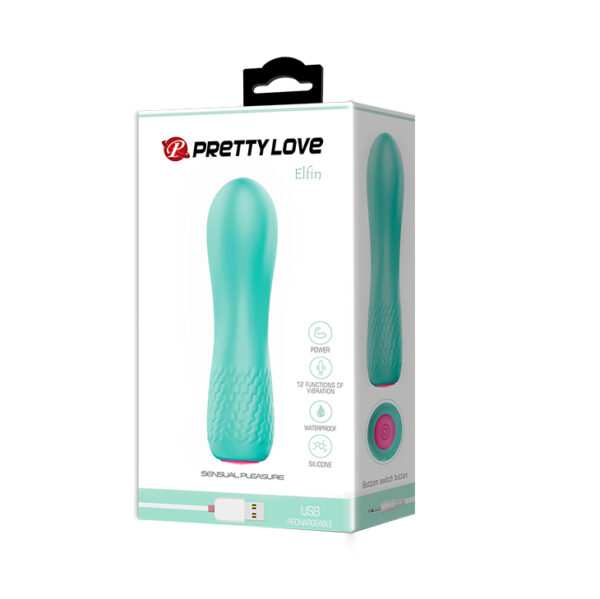 PRETTY LOVE   ELFIN 12 FUNCTIONS USB GREEN - obrazek 8