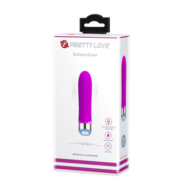 PRETTY LOVE   SEBASTIAN 12 FUNCTIONS fioletowy - obrazek 7