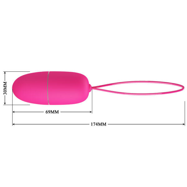 PRETTY LOVE  SELKIE, 12 vibration functions Wireless remote control - obrazek 6