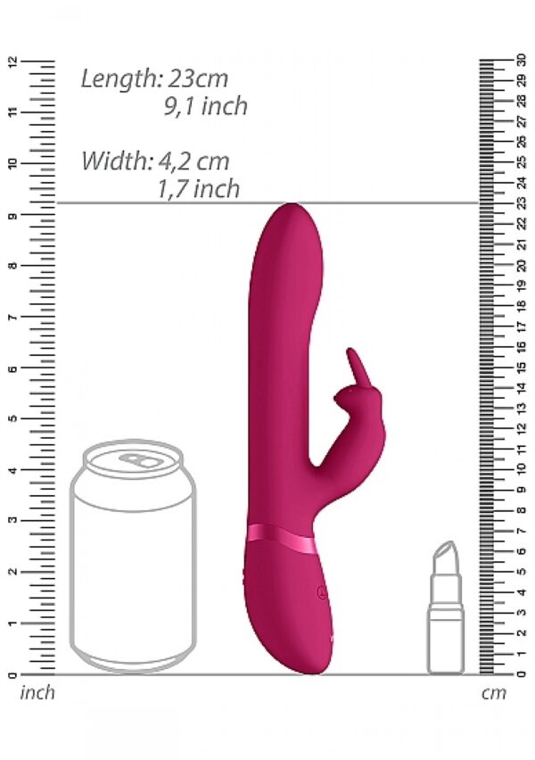 Amoris   Stimulating Beads Rabbit   Pink - obrazek 8