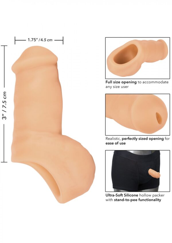 Soft Silicone Stand To Pee Light skin tone - obrazek 9
