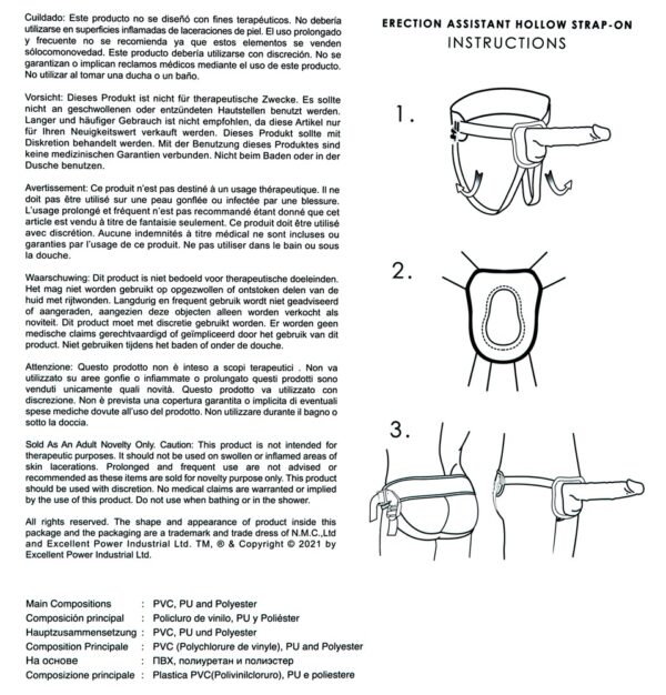 Erection Assistant Hollow Stra - obrazek 9