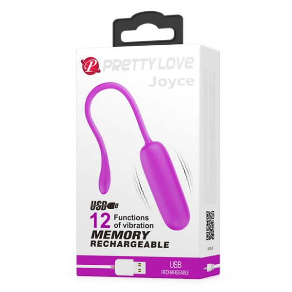 PRETTY LOVE   JOYCE 12 functions of vibration fioletowy - obrazek 8