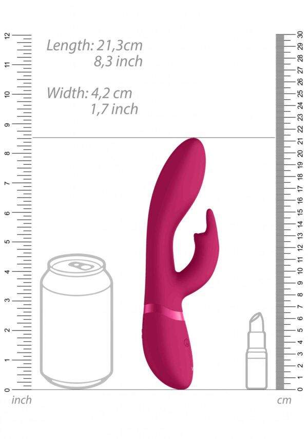 Wibrator Zosia   Classic G Spot Rabbit   Pink - obrazek 9