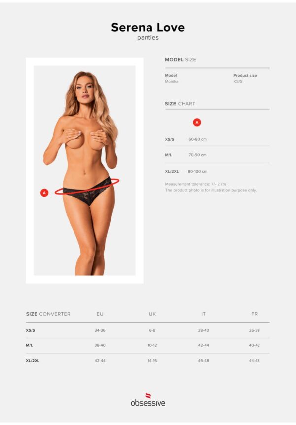 Bielizna Serena Love figi  M/L - obrazek 9