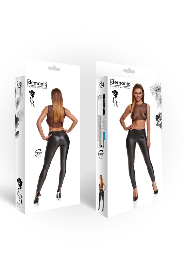 Bielizna   BRGIULIA001 legginsy czarne rozmiar XL - obrazek 9