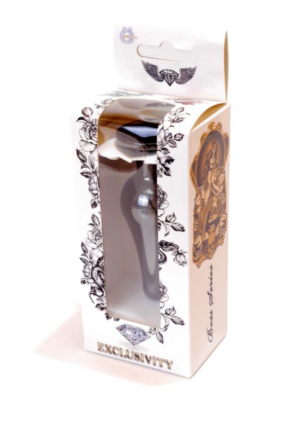 Plug Jewellery Dark Silver BUTT PLUG  Black - obrazek 9