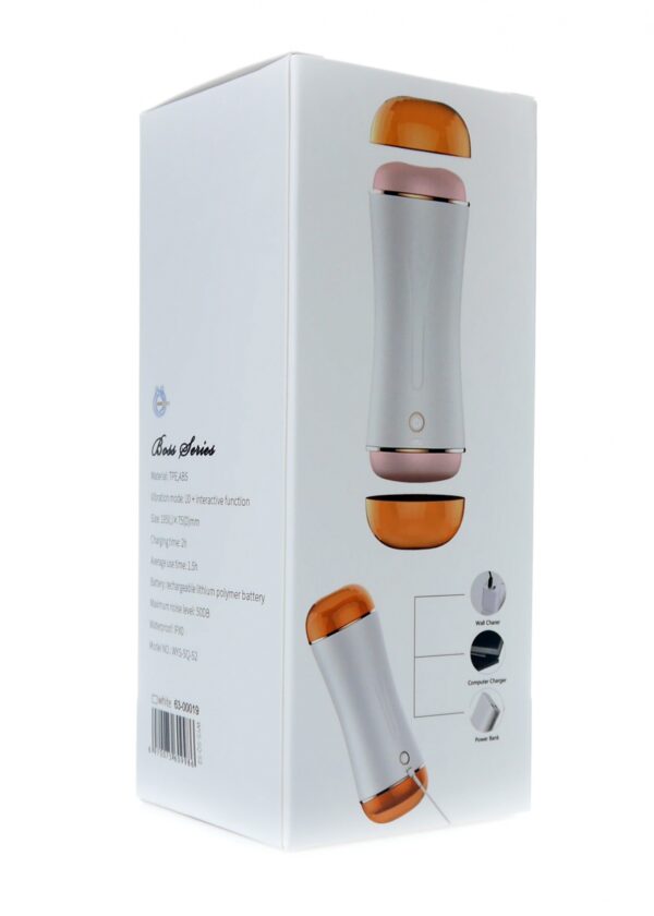 Masturbator   B   Series   Vibrating Masturbation Cup USB 10 function + Interactive Function / Double Ends - obrazek 9