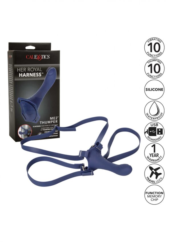 Her Royal Harness Me2 Thumper Blue - obrazek 9